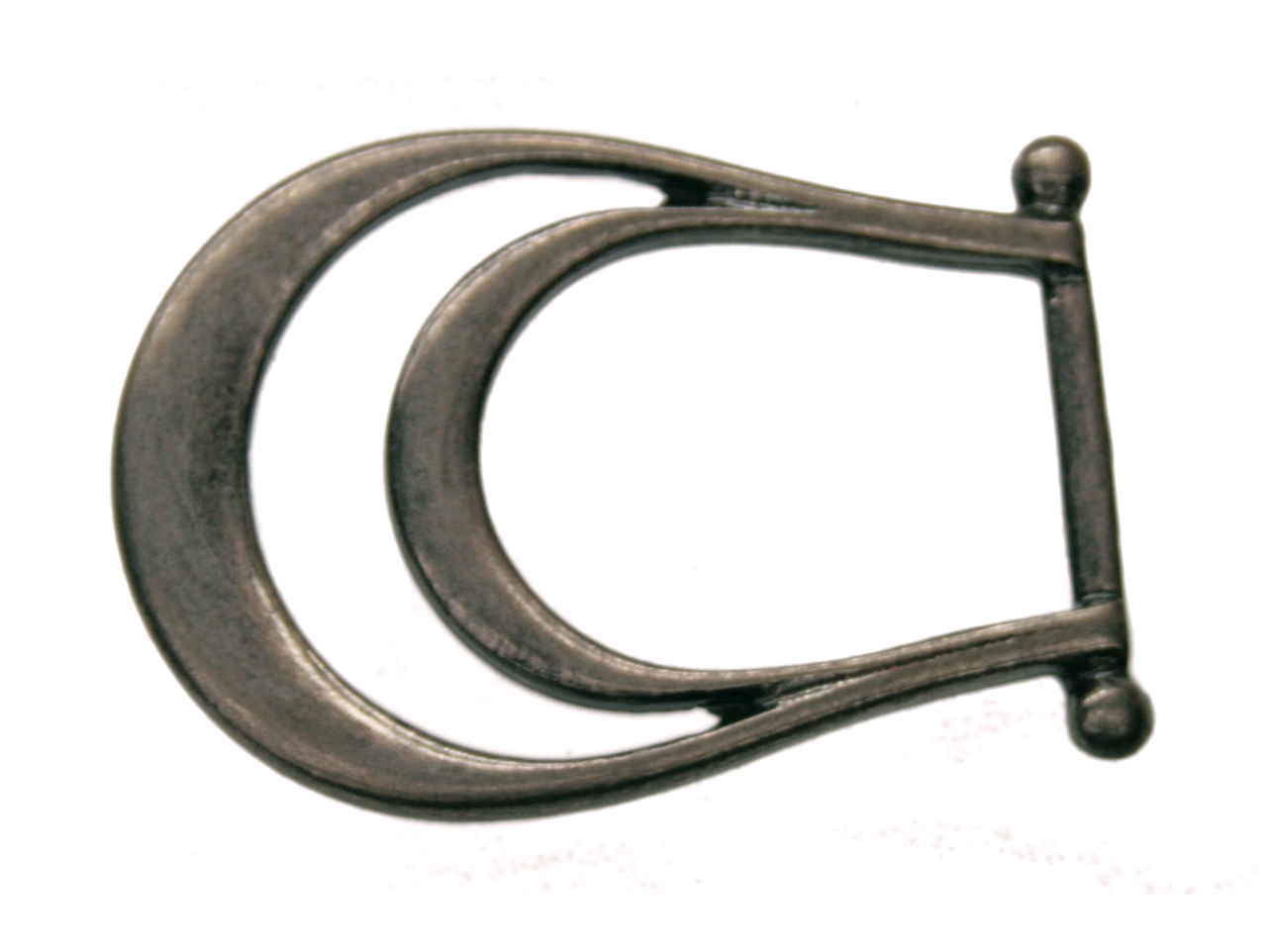 Doppelschlaufe, 31mm 21mm altsilber