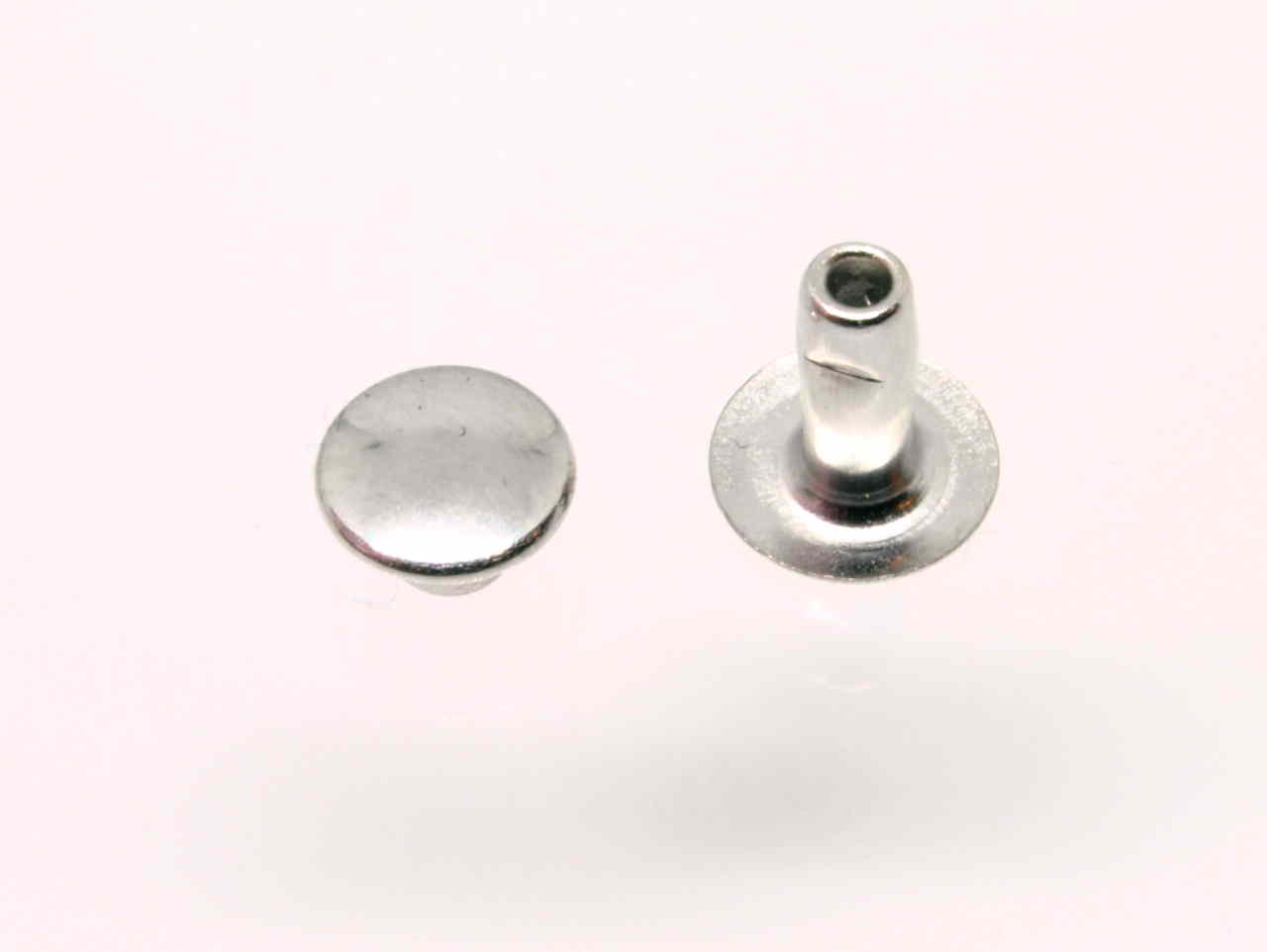 Nieten 4mm Silbern